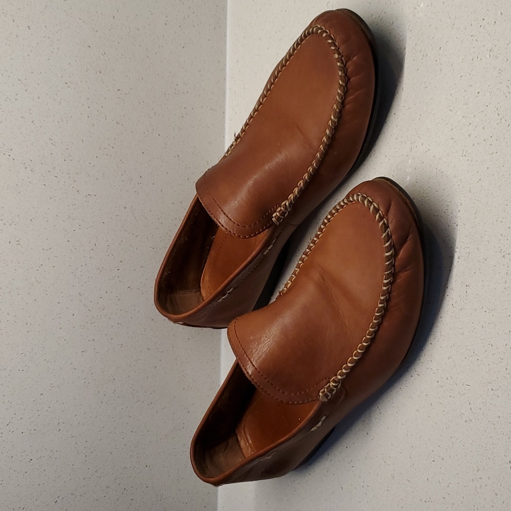 Mens FRYE leather loafers (sz 11.5)